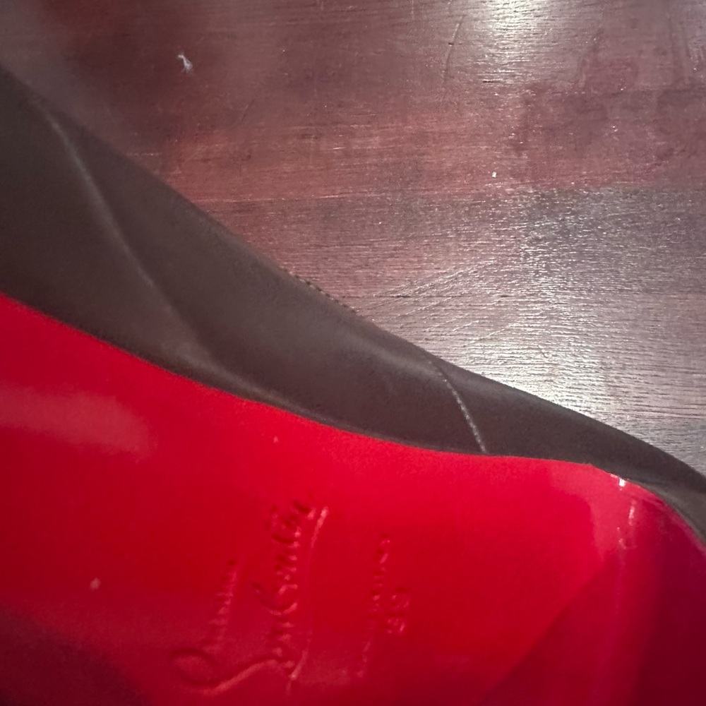 Christian Louboutin Chocolate Brown Heels - Picture 2 of 6